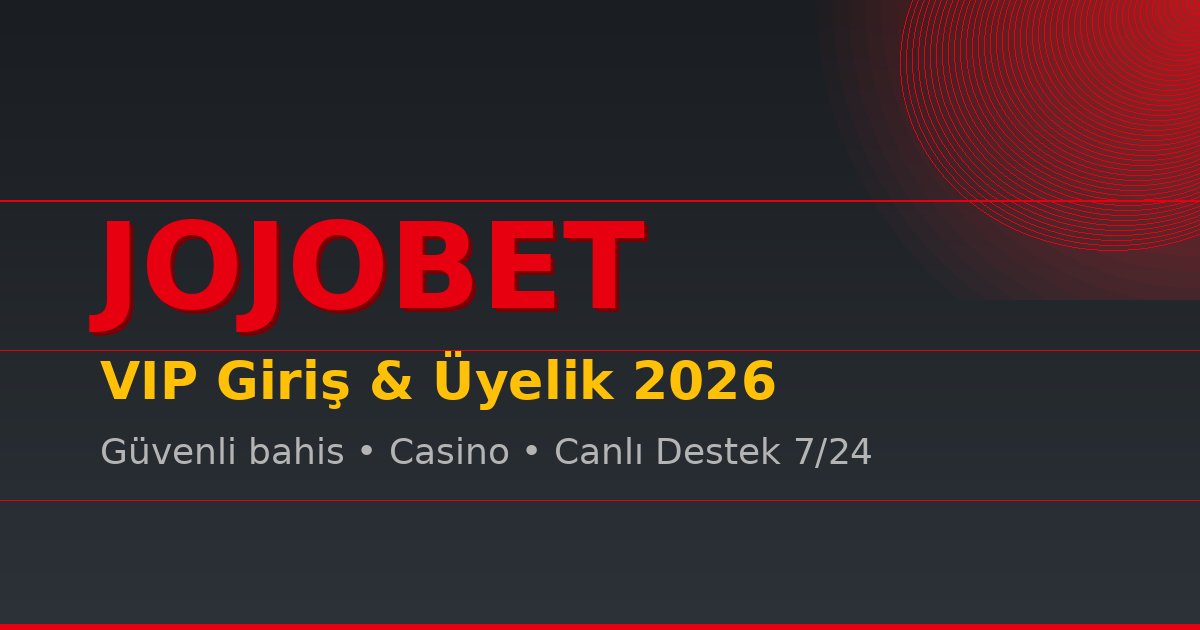 Jojobet
